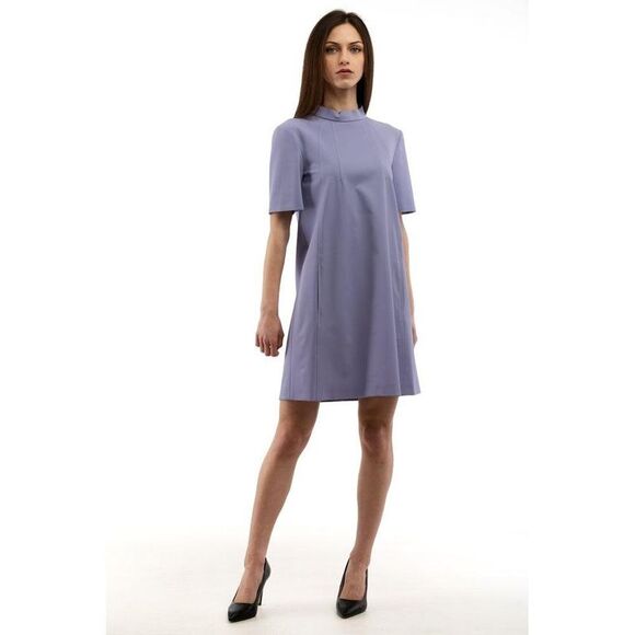Moschino Polyester Casual Dress Women Purple Dresses